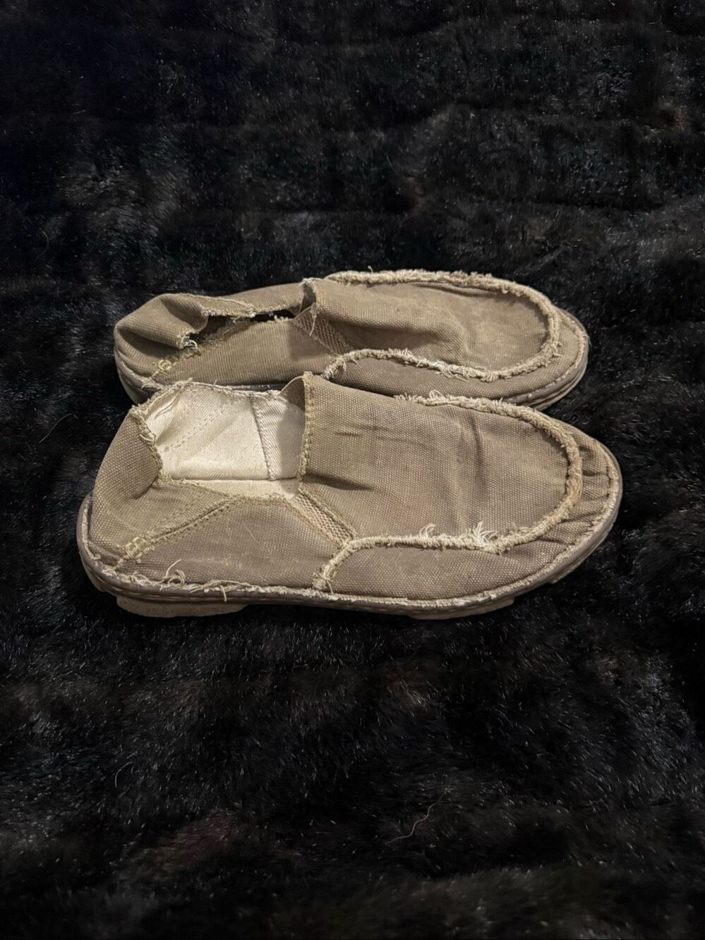 Tony Lama canvas shoes casual slip-ons 13 shoes comfort loafers